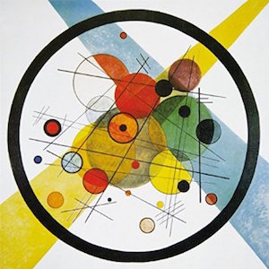 Kandinsky “Circles in a Circle” (1923)